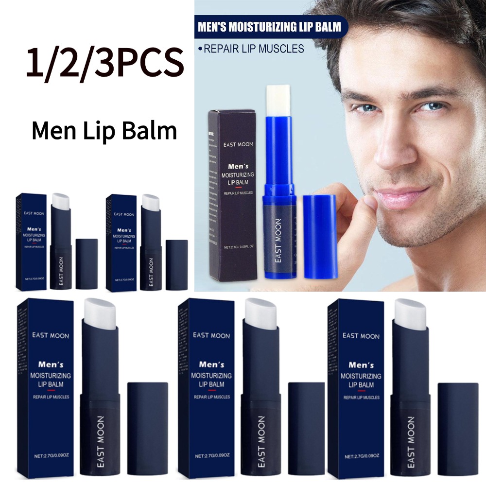 Lip Balm - 1/2/3PCS Men Lip Balm Moisturizing Hydration