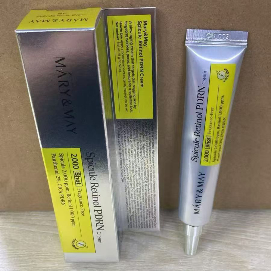 MÁRY&MAY Spicule Collagen & Re - đánh giá và giá Retinol Cream