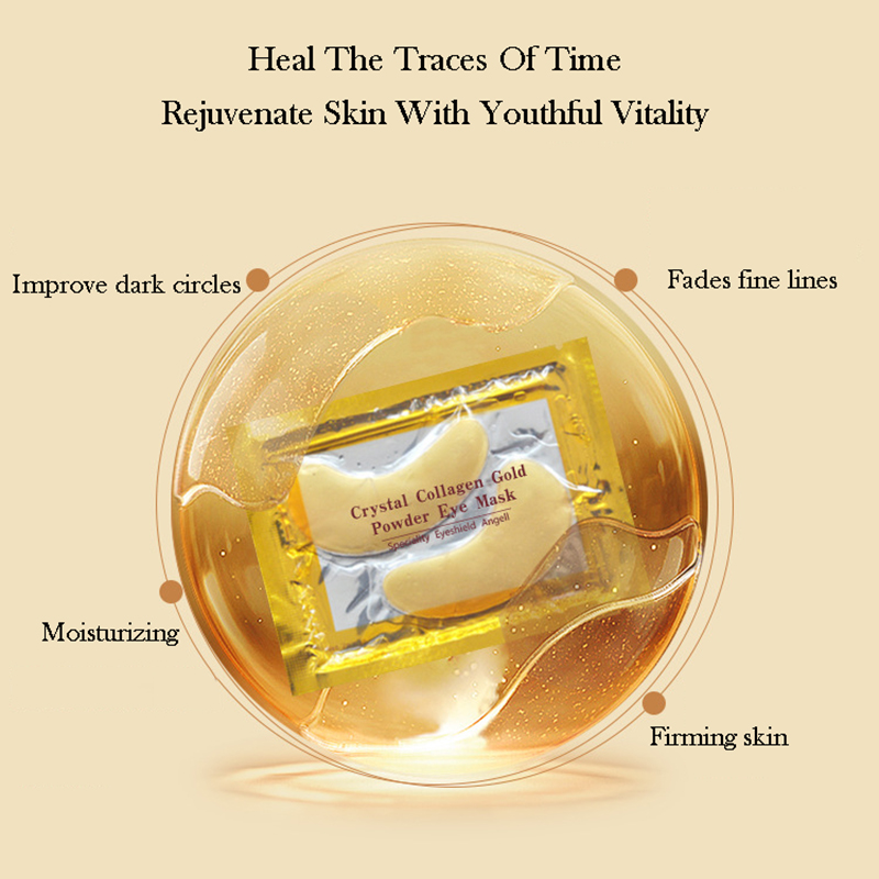 10/20pcs Golden Crystal Collag - đánh giá và giá Face Mask Skincare
