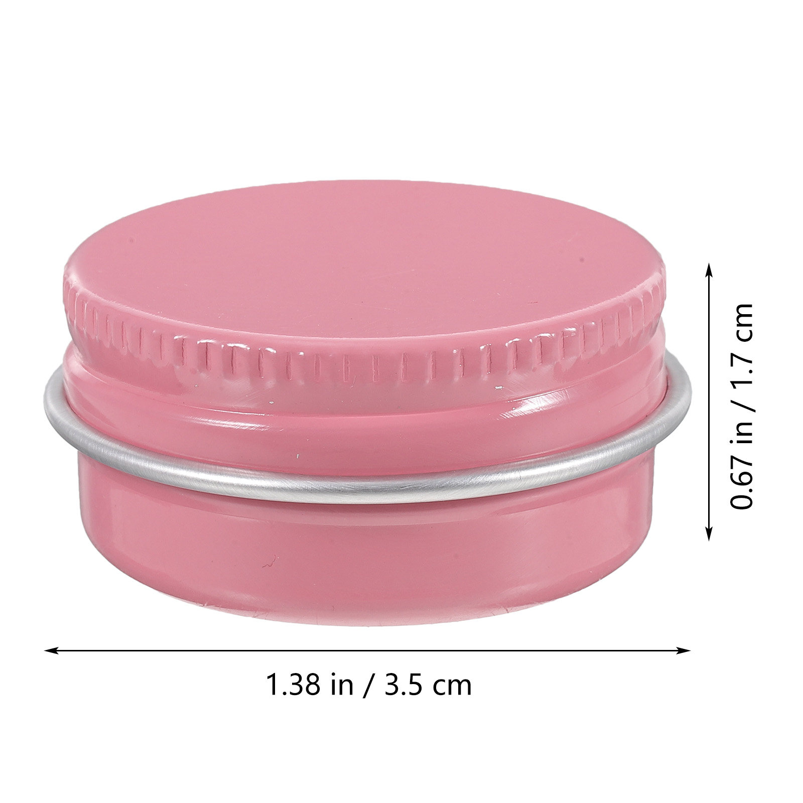 8Pcs Round Aluminum Tin Jars E - đánh giá và giá Lip Balm