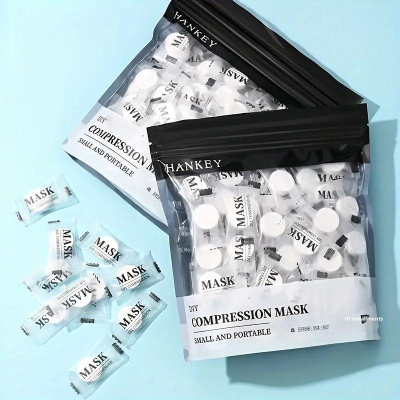 **100PCS Disposable Compressed - đánh giá và giá Face Mask Skincare