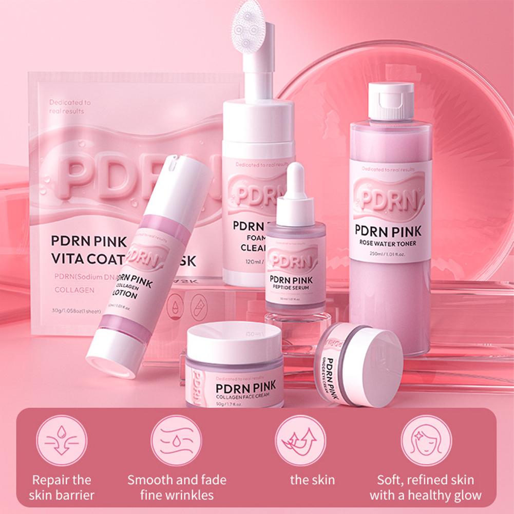 Pink PDRN Salmon DNA Collagen  - đánh giá và giá Skincare Glowing