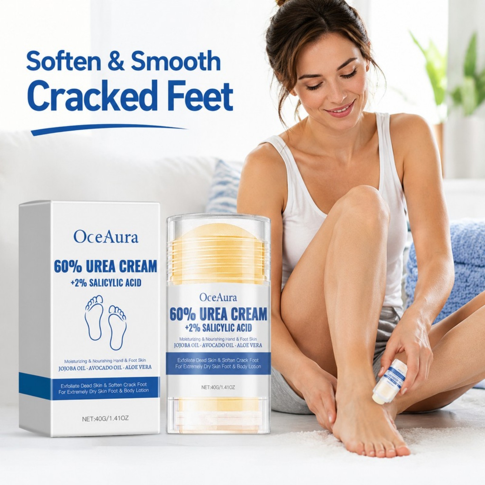 60% Urea Foot Care Cream Stick - đánh giá và giá Urea Foot Cream