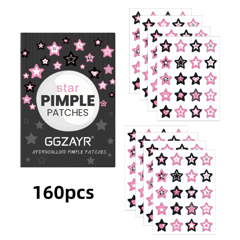 80/160pcs Star Acne Patch Set  - đánh giá và giá Face Moisturizer