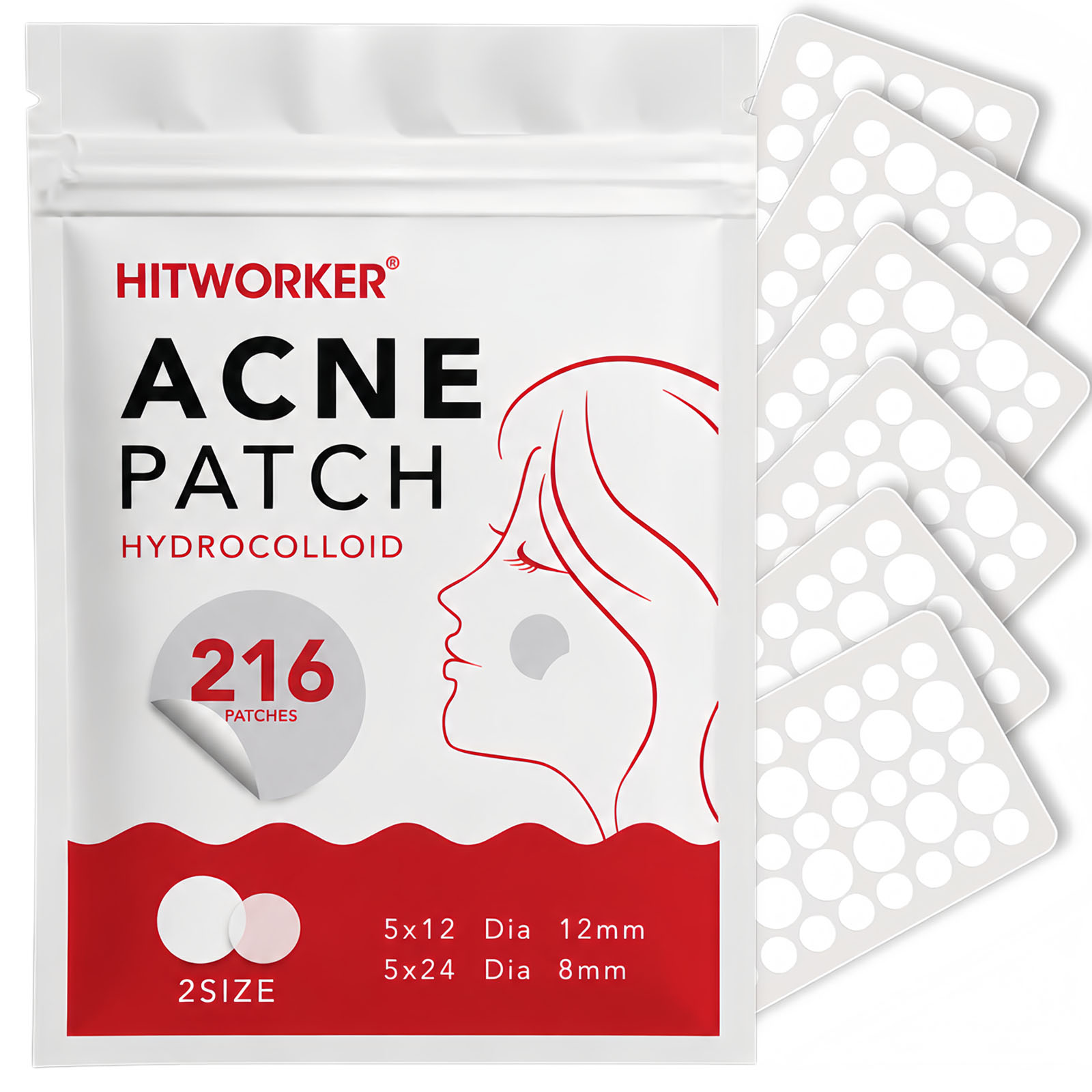 216pcs Hydrocolloid Pimple Pat - đánh giá và giá Night Cream