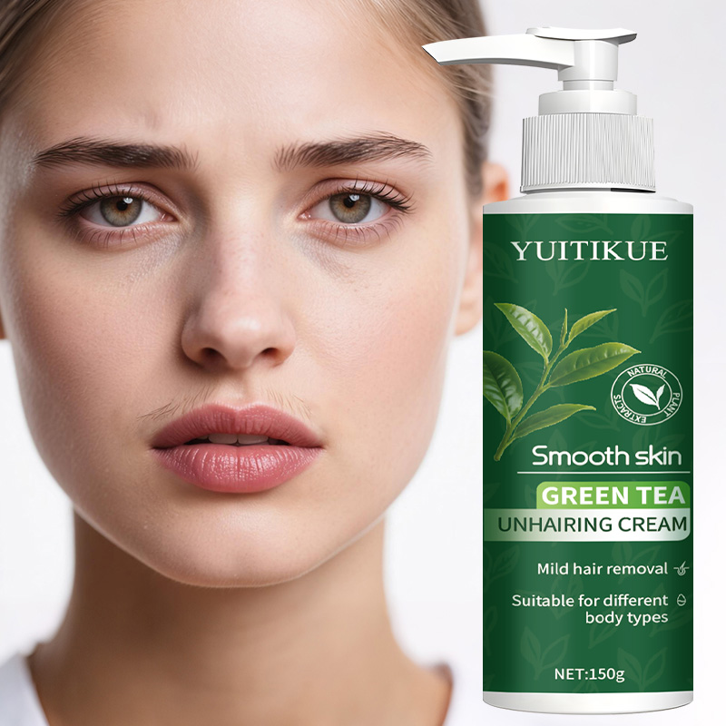 YUITIKUE Green Tea Hair Remova - đánh giá và giá Body Lotion