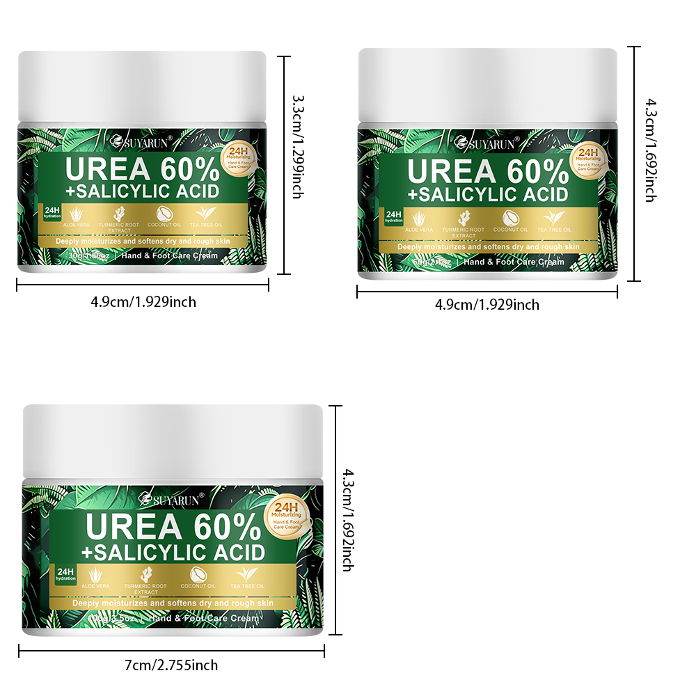 SUYARUN 60% Urea Foot Care Cre - đánh giá và giá Urea Foot Cream