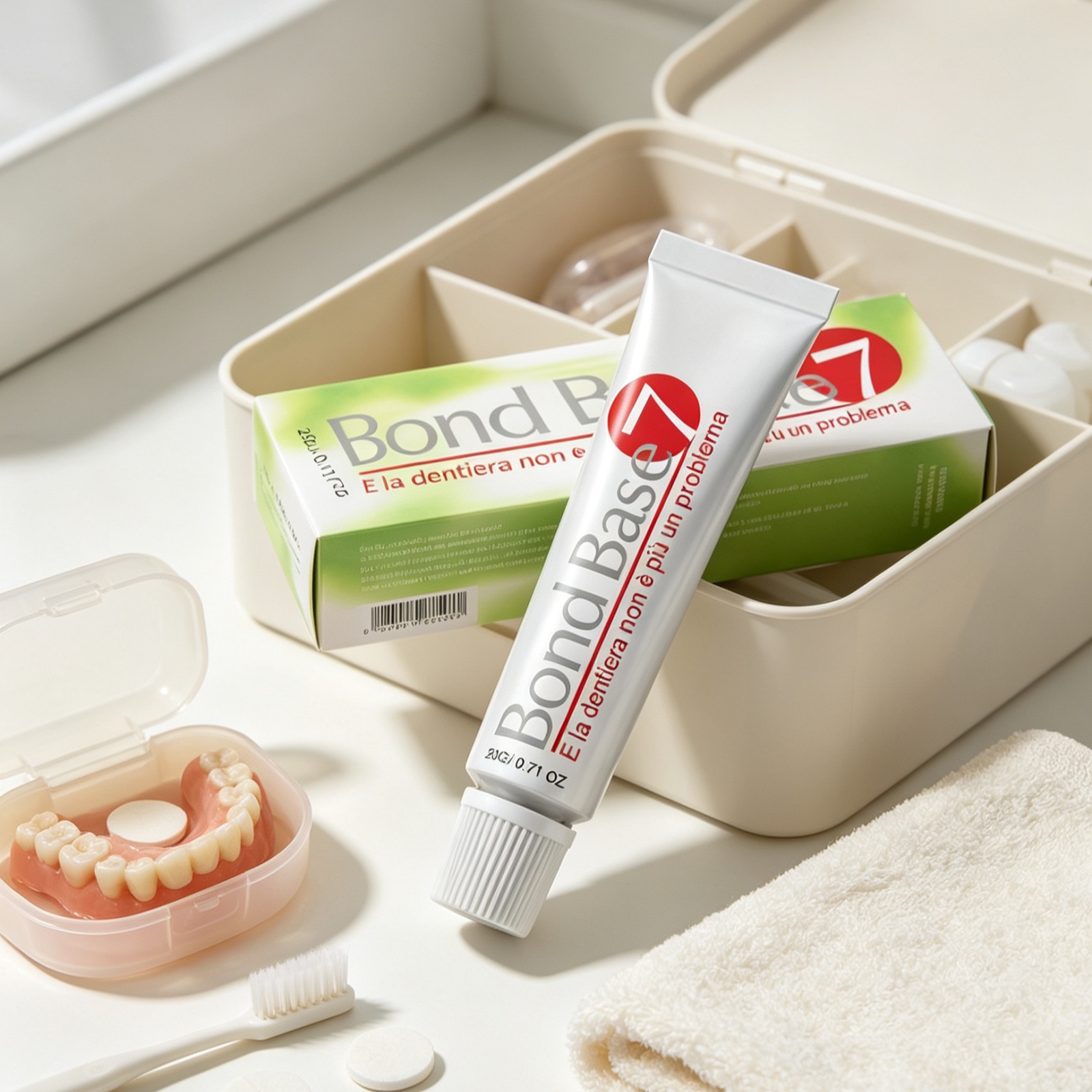 Thermoplastic Denture Adhesive - đánh giá và giá Night Cream