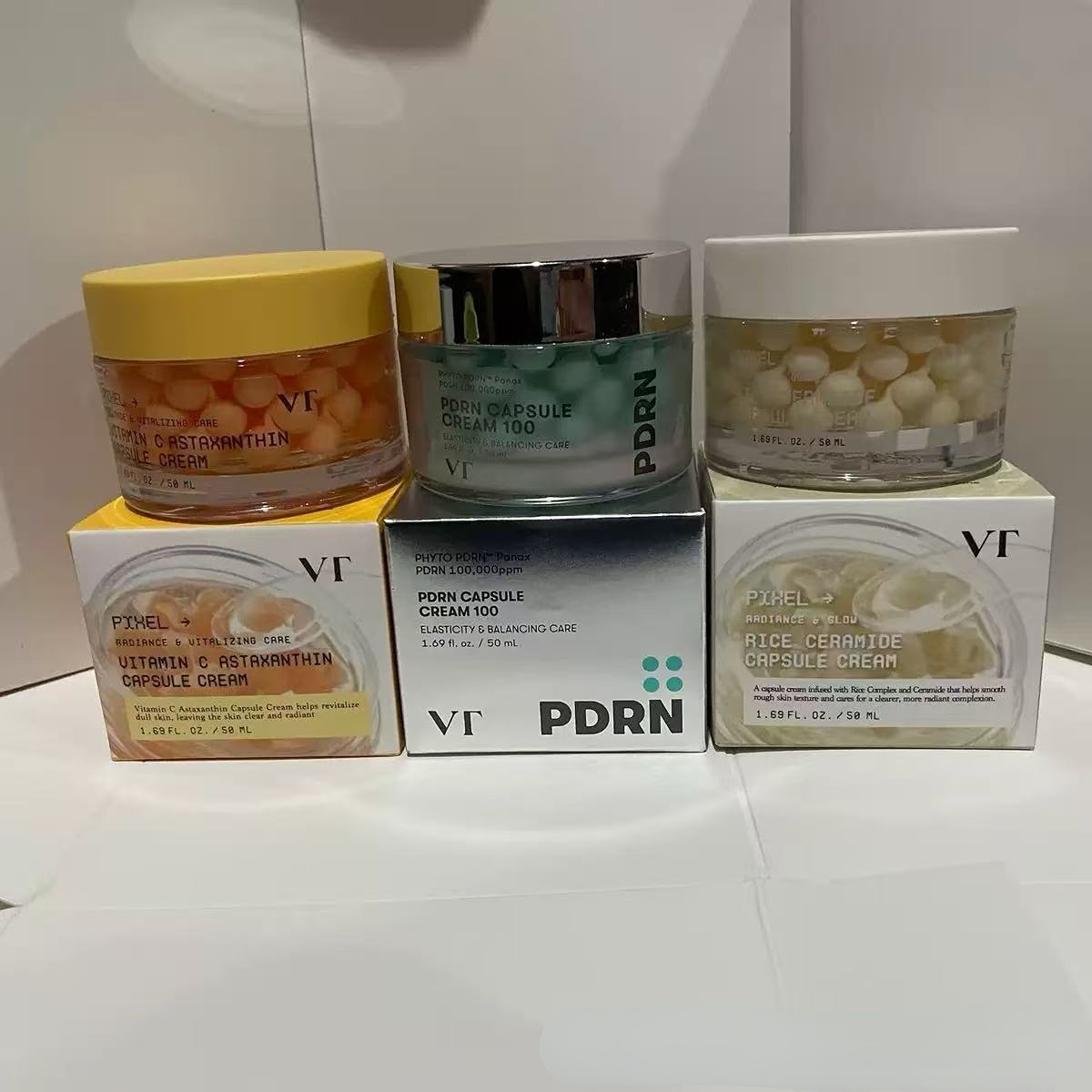 VT 100,000ppm PDRN Capsule Cre - đánh giá và giá Vitamin C Serum