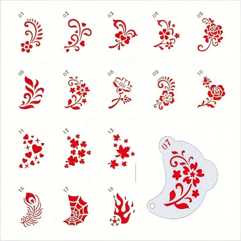 20 Reusable Face Painting Temp - đánh giá và giá Cleanser Face