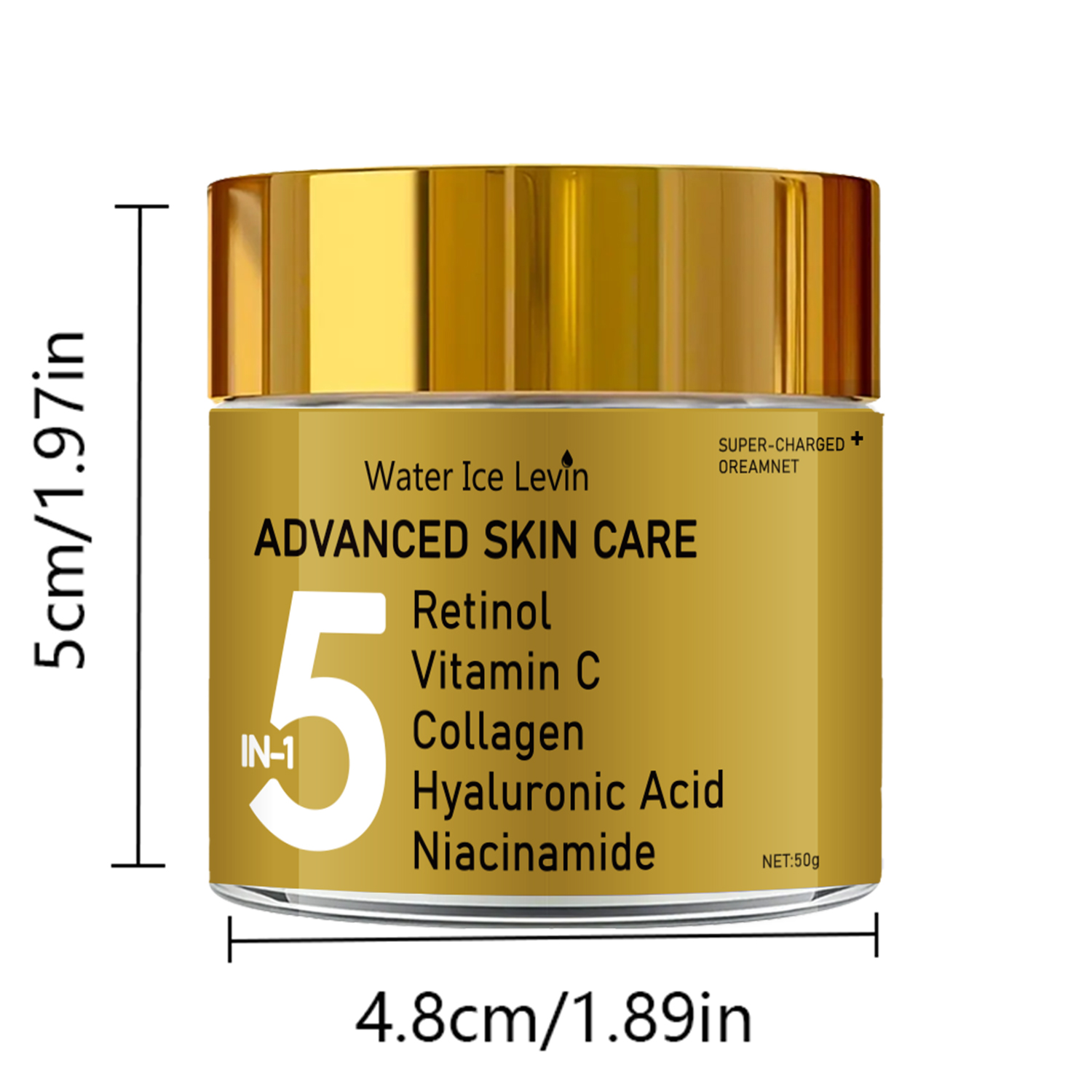 5-in-1 Facial Moisturizing Cre - đánh giá và giá Vitamin C Serum
